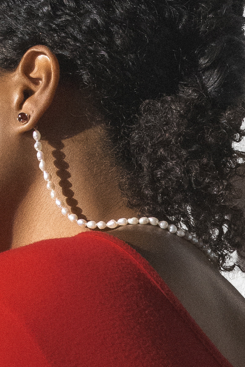 Garnet Pearl Drape